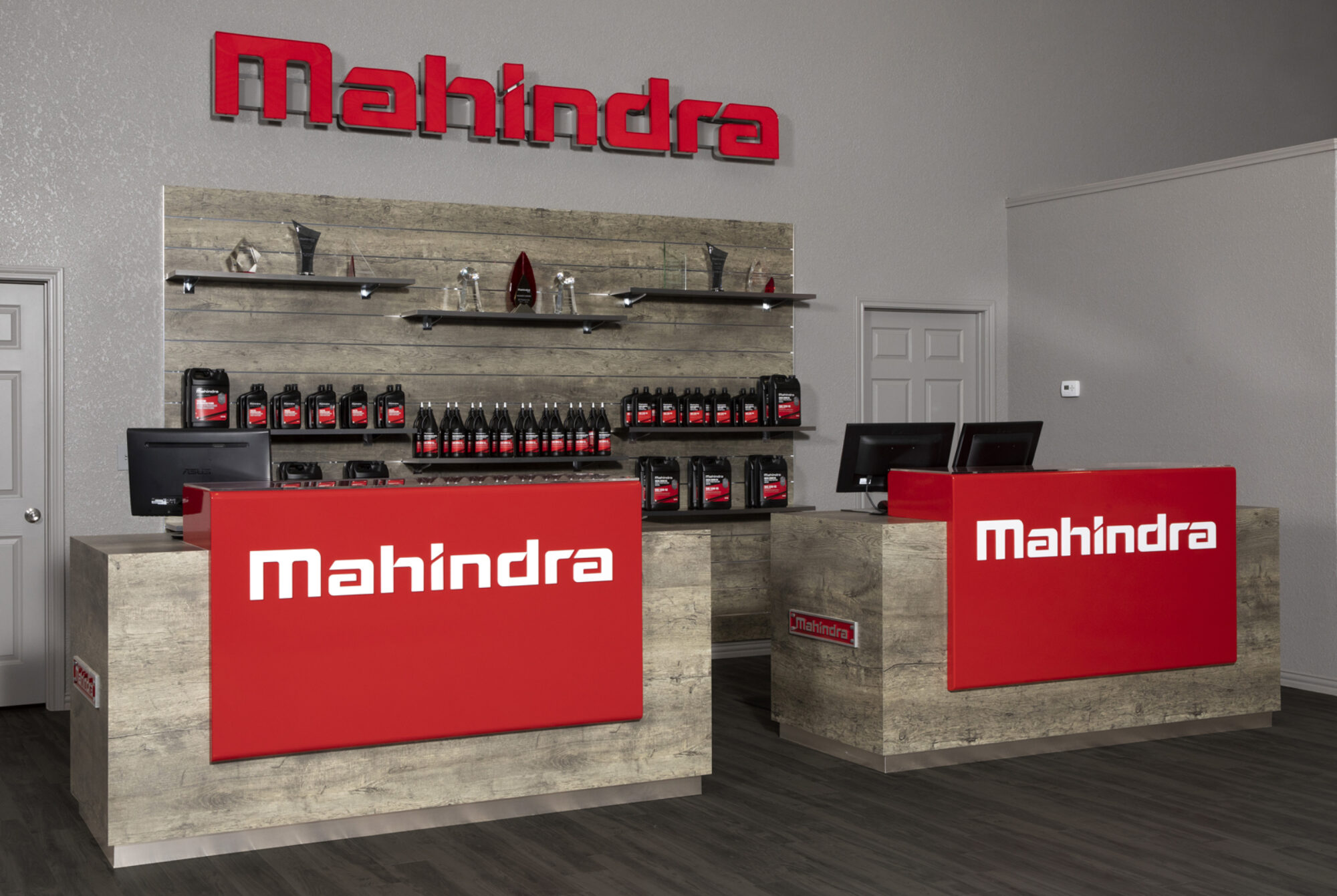 Mahindra Parts Area